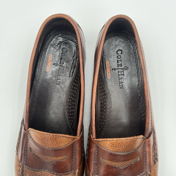 Cole Haan C08915 Leather Shoes Men\'s Size [10] Brown Dress Loafers main image 6